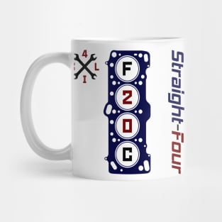 F20C Straight Four Engine Mug